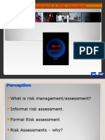 Risk Management & Risk Assessment