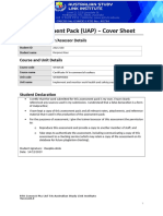 SITXWHS003 Unit Assessment Pack Version 8