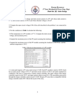 Port Said University Faculty of Engineering. Mech. Power Eng. Dept. Energy Resources 3 Year Mechanical Power Eng. Dept. Sheet No. (6) : Solar Energy