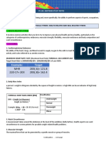 Pe 101 Midterm Study Notes