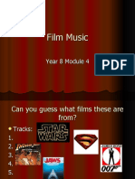 Film Music YEAR 8