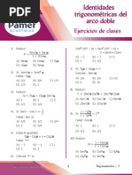 Ejercicios de Clases: 1 Trigonometría - 5 UNI Regular 2022-I