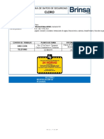 3.ficha de Seguridad Cloro