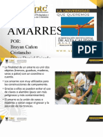 Tipos de Amarres