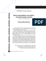 Clinica Psicanalitica Com Bebes - Uma Intervencao