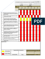 Planilla de Inspeccion Planeada - MANIPULACION DE EXPLOSIVOS PARA VOLADURA