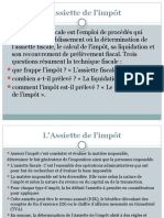 L'Assiette de L'impôt