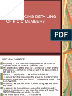 Reinforcing Detailing of R.C.C Members