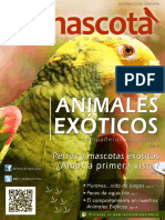 Revista Mimascota 2da Edicion Animales Exoticos Companeros Especiales