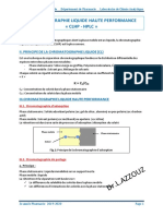 Chromatographie Liquide - 2019-2020 3e Année Pharmacie