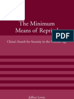 The Minimum Means of Reprisal - China's S - Jeffrey G. Lewis