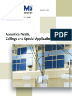 Acoustical Walls, Ceilings and Special Applications: When Acoustics, Style and Toughness Matter