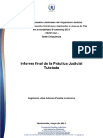 Informe Práctica Judicial Tutelada