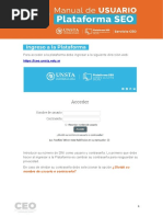 Manual de Usuario Docente - Plataforma SEO