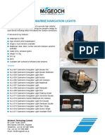 Submarine Navigation Lights