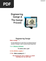 Engineering Design & The Design Process