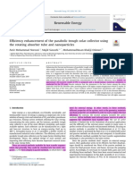 002 - 2020 - NOROUZI - RE - Efficiency Enhancement of The Parabolic Trough Solar Collector Using The Rotating Absorber Tube and Nanoparticles