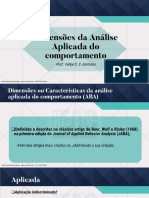 1.5 - Aula Dimensoes Da Analise Do Comportamento Aplicada - Ed