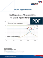 Input Impedance Measurements For Stable Input Filter Design by OMICRON