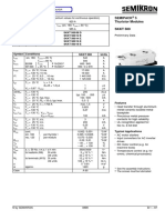 Semipack 5 Thyristor Modules SKKT 500: Symbol Conditions SKKT 500 Units