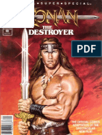 Marvel Comics Super Special Conan The Destroyer