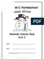 Frosty The Snowman Activity Book, Donnette E Davis, ST Aiden's Homeschool