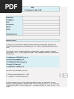 Instrumento de Evaluación, Prueba Psicometrica, Test - Big Five