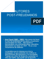 AUTORES Post Freudianos