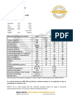 Ampco 45: Technical Data Sheet