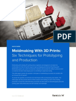 Moldmaking With 3D Prints:: Six Techniques For Prototyping and Production