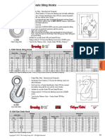 Crosby Grade 100 Clevis Sling Hooks: J AA R L