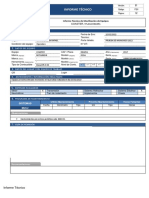 Informe Mantenimiento Preventivo D8A951