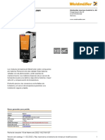 PDA WEIDMULLER Bateria