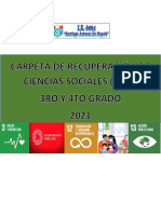 Carpeta de Recuperación Ciencias Sociales 4 Secundaria