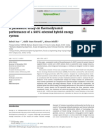 Inac, 2019, A Parametric Study On Thermodynamic Performance of A SOFC Oriented Hybrid Energy System