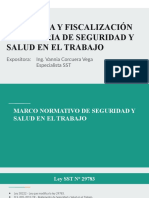 Normativa de Seguridad y Salud en El Trabajo