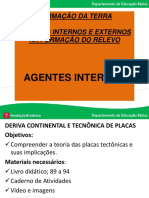 Agentes Internos e Externos Da Formação Do Relevo - 1EM