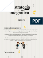 Estrategia Integrativa