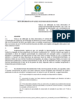 Nota Informativa 06.2022 - Atualização de Informações Sob A Incumbência Do Ministério Da Saúde Relativas À Portaria Interministerial #666, de 20