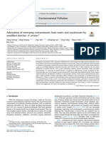 Adsorção de Contaminantes Emergentes Da Água e Águas Residuais Por Biochar Modificado