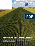 Agricultural Soil Carbon Credits Protocol Synthesis