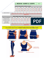 Cuadro General Medidas-Hombre y Mujer