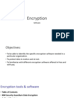 Encryption: Software