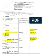 Kindergarten Lesson Plan For Co Third Quarter