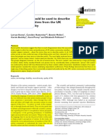 Kenny, L., Hattersley, C., Molins, B., Buckley, C., Povey, C., & Pellicano, E. (2015) - Which Terms Should Be Used To Describe Autism