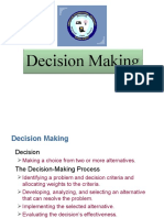 Decision Making