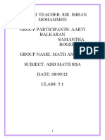 Add Math Sba!!!