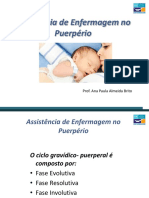 Assistência de Enfermagem No Puerpério - USP