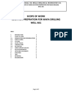 Scope of Work Location Prepration For Wafa Drilling Well A61