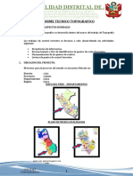 Informe Topografico